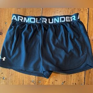 Under Armour Black Youth Girls Shorts